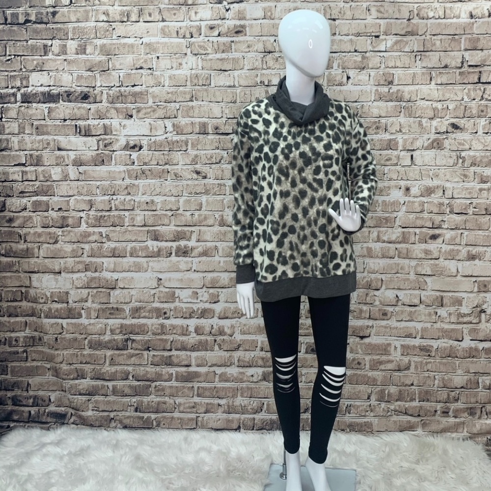 SEEING SPOTS LEOPARD SWEATER